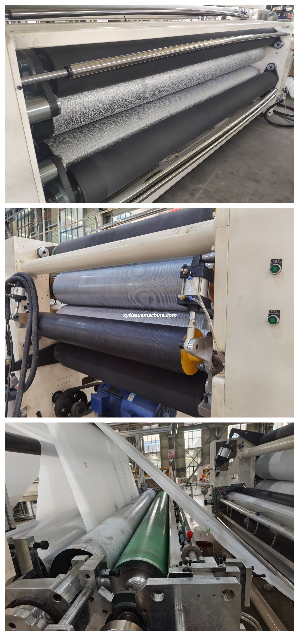 tissue rewinding machine