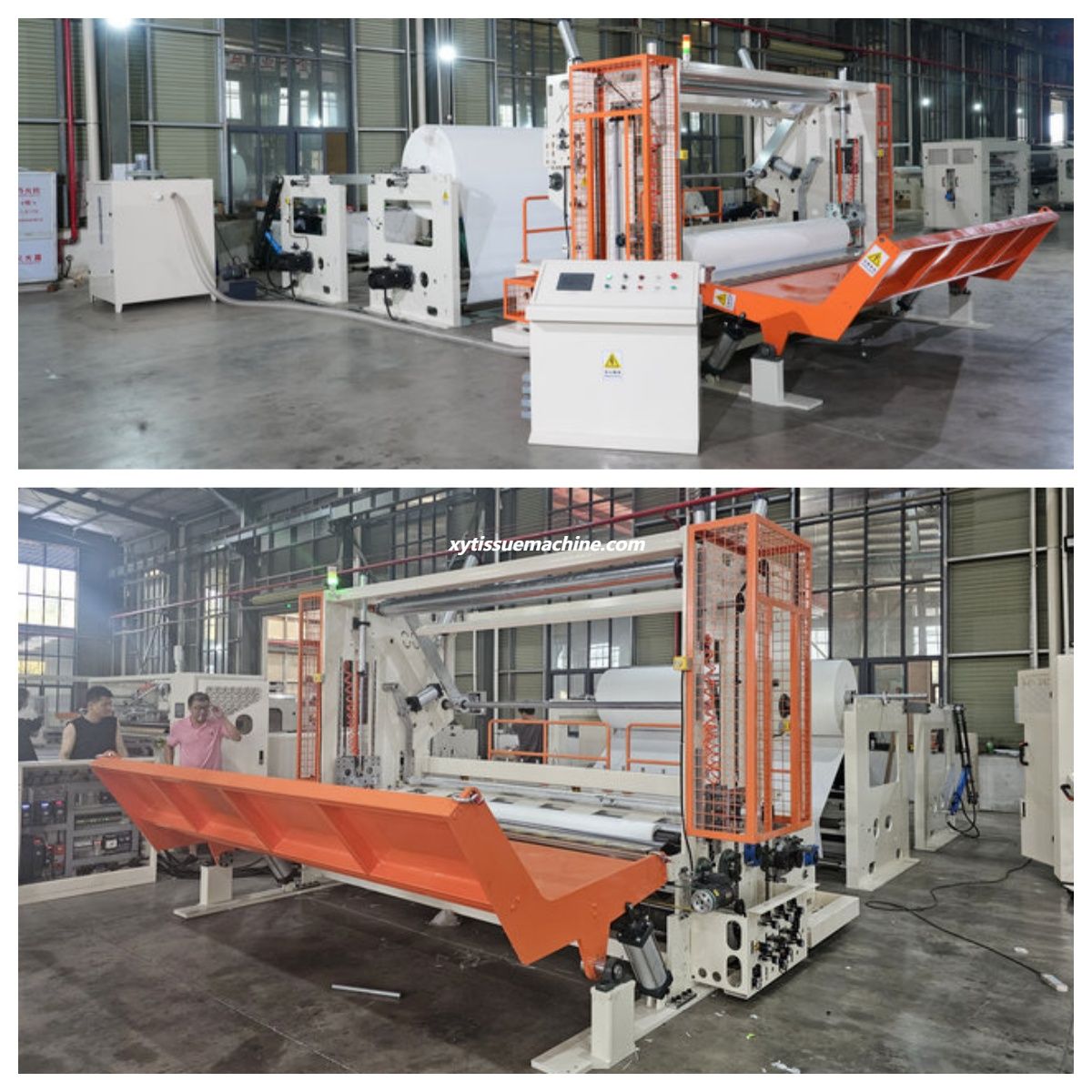 jumbo roll slitting machine