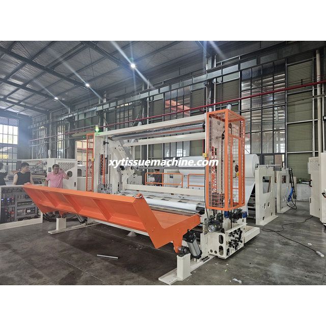 XY-XX-A High Speed Automatic Napkin Tissue Parent Jumbo Roll Slitting Machine