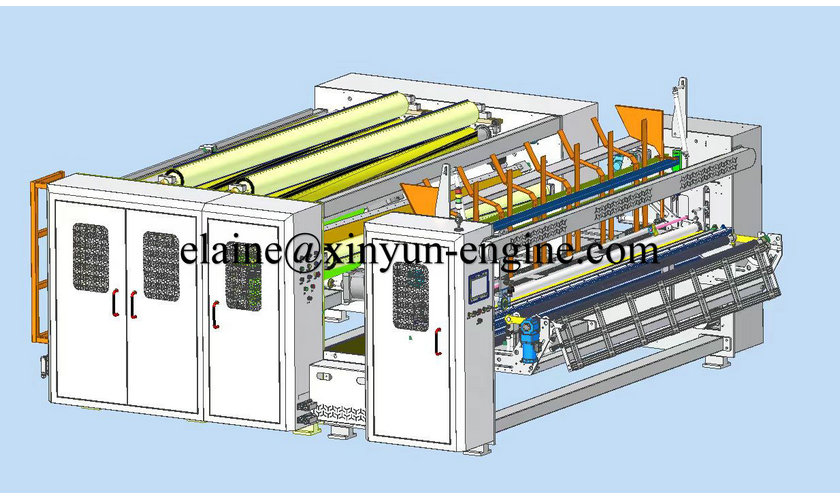 multi perforation rewinding machine