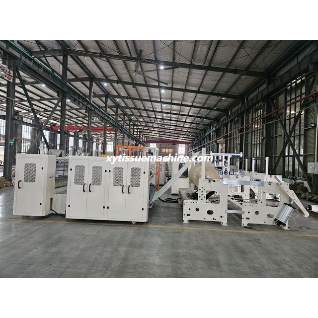 Automatic Two Perforating Systems Toilet Paper Kitchen Towel Making Machine